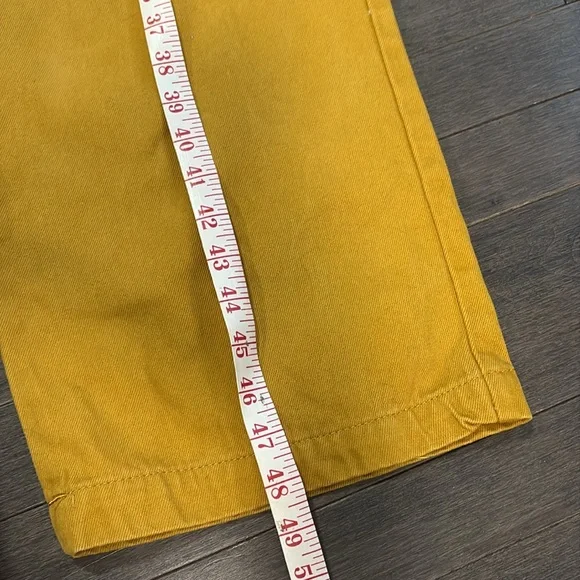 ASOS Mustard Yellow Overalls with Button Accent Women’s 6 - Picture 7 of 11